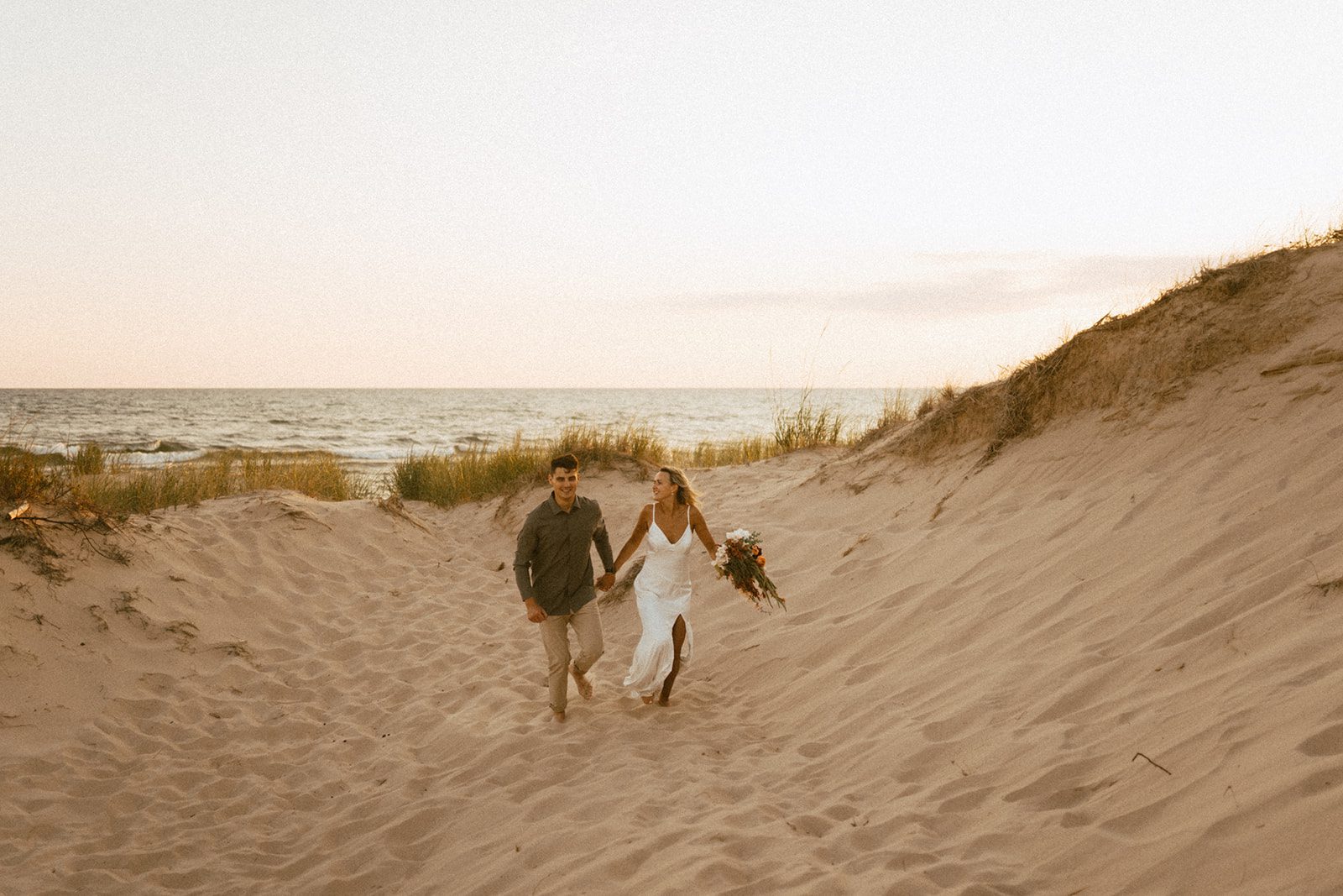 cape cod elopement at the beach